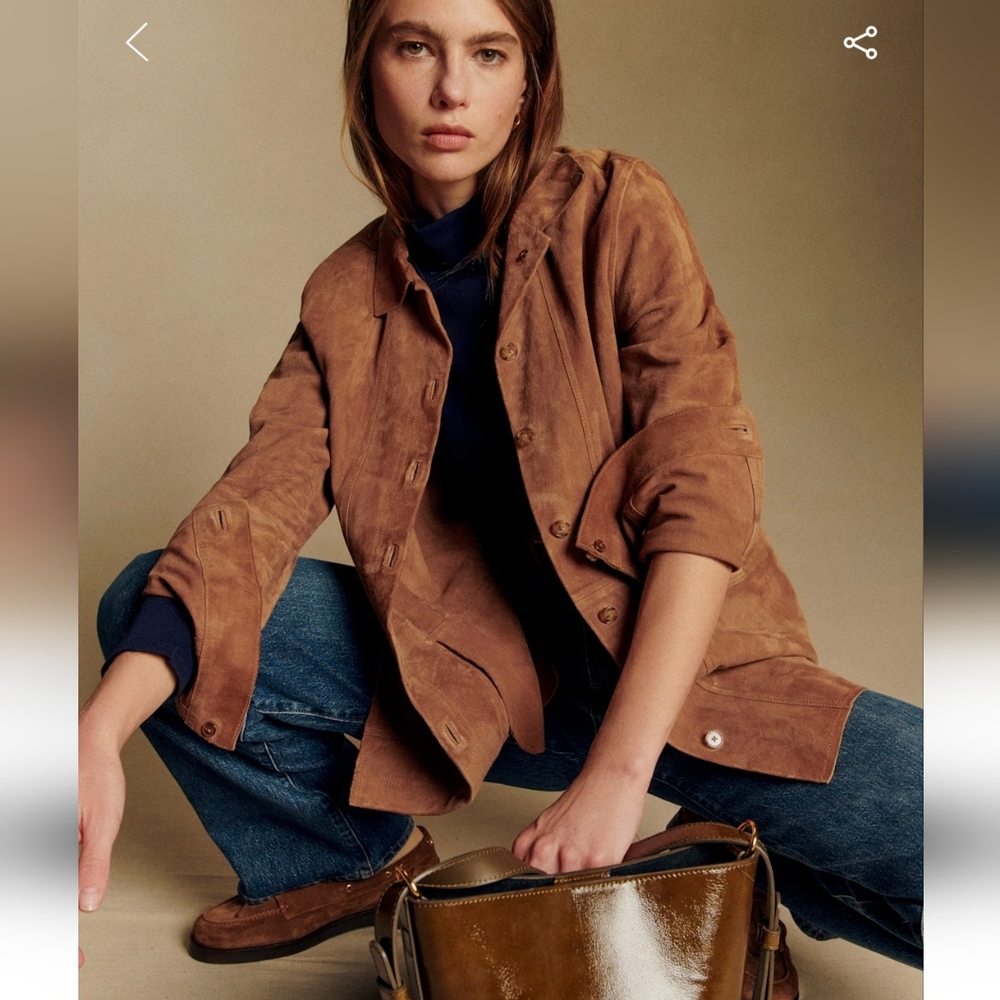 SOLD! NWT Sezane Will Jacket - Picture 1 of 16